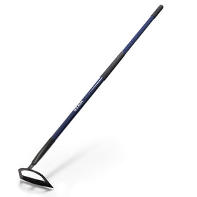 WIKER 57-inch hoe with pre-sharpened blade for quick weed removal.