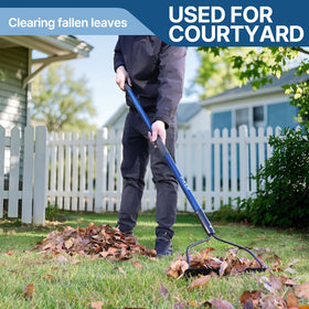 WIKER anti-rust coating protects the rake in wet conditions.
