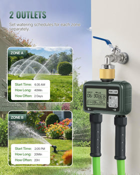 WILAWELS manual watering mode for quick temporary irrigation.