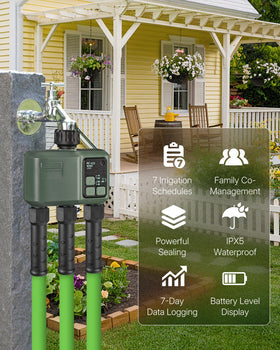 WILAWELS smart irrigation control app for easy scheduling via phone