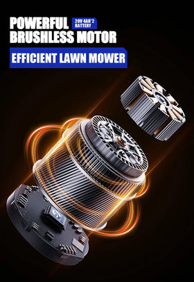 Wild Badger Power 40V mower 3-in-1 grass handling for bagging or mulching.