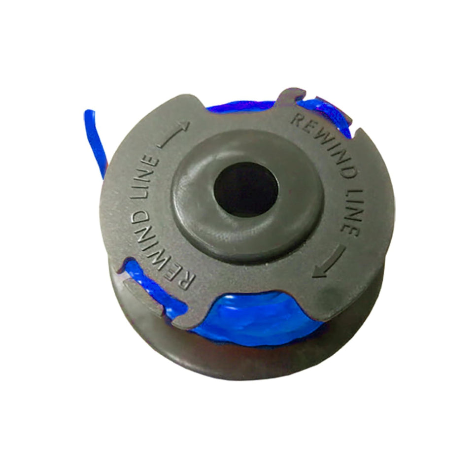 Wild Badger Power dual-line spool for 0.065-inch line enhances trimming efficiency with durable nylon