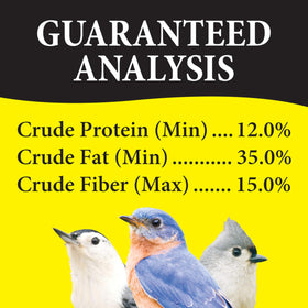 Wild Delight attracts grosbeaks, finches, and bluebirds to your backyard.