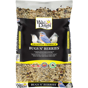 Close-up of the three-bug blend used in Wild Delight for insect-eating birds.