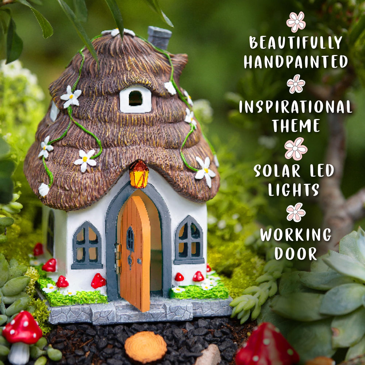 WILD PIXY Fairy House suitable for indoor terrarium displays