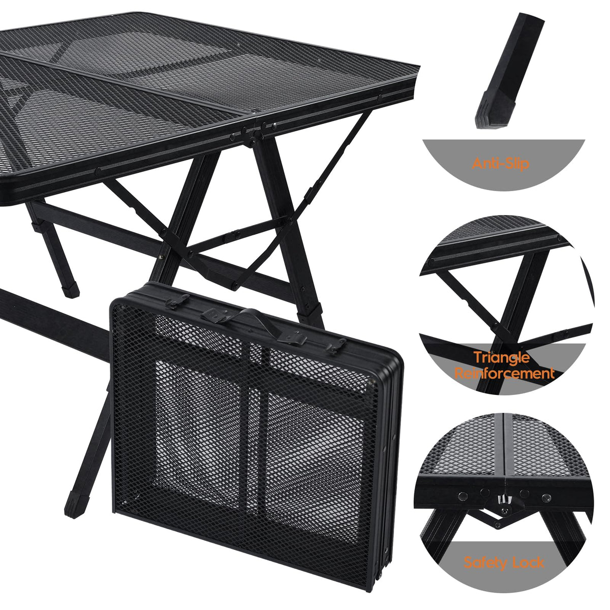 WildFinder table height-adjusted from 14.2 to 18.9 inches for comfort.