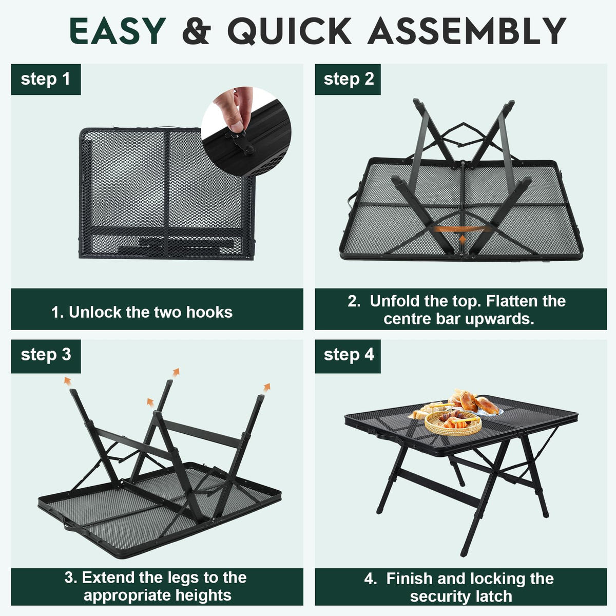WildFinder quick setup helps you start grilling in minutes.