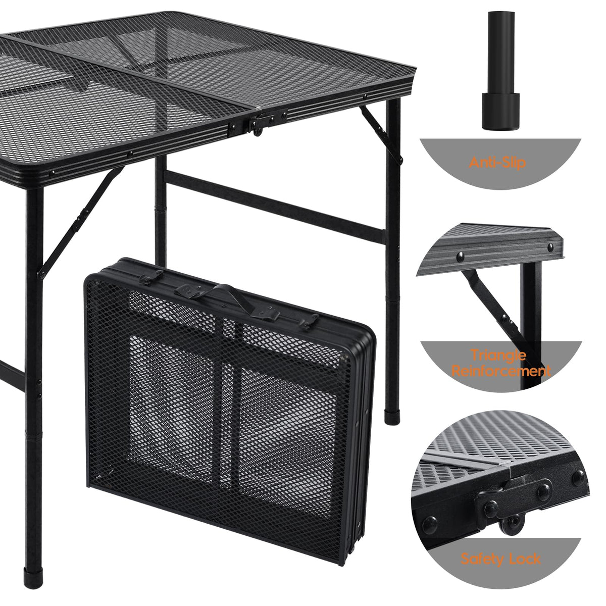 WildFinder folded-compact-design for easy transport and storage.