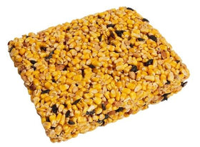 Wildlife Sciences Songbird Treats seed cakes on feeder attract birds and squirrels