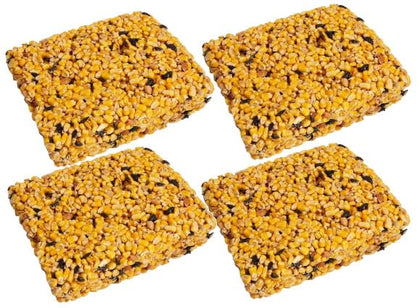Wildlife Sciences Songbird Treats seed cake pack shot showing four large cakes