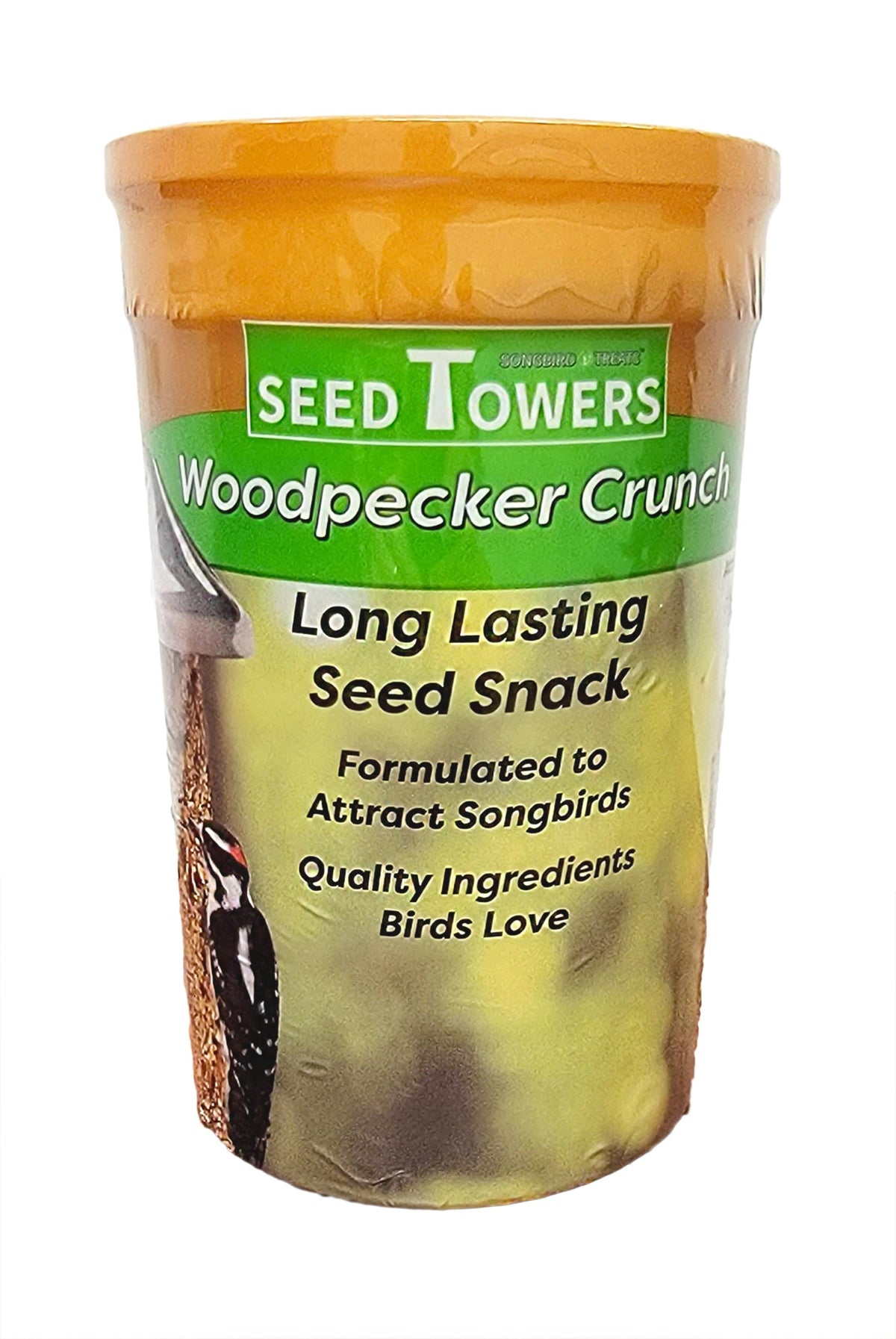 Wildlife Sciences Songbird Treats two-pack setup; shows bundle value for backyard birds