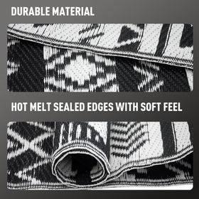 WildRoots stain-resistant waterproof rug ideal for messy outdoor moments.