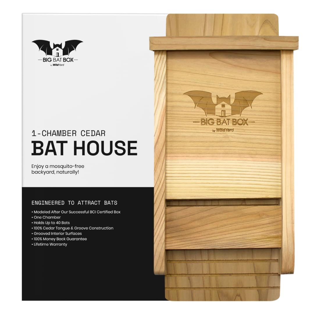 WildYard BIGBATBOX backyard-mosquito-control supports bat roosting, reducing nuisance mosquitoes.