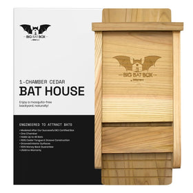 WildYard BIGBATBOX backyard-mosquito-control supports bat roosting, reducing nuisance mosquitoes.