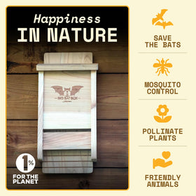 WildYard BIGBATBOX easy-hang design simplifies outdoor installation.