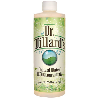 Willard Water Clear 16oz bottle for everyday use, supports versatile cleaning routines.