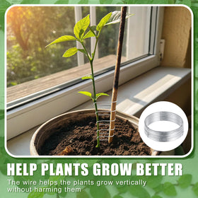 WILLBOND gentle-wrapping wire protects stems while providing sturdy support.