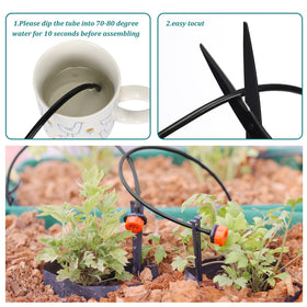 WillBond long irrigation tubing ideal for planter boxes.