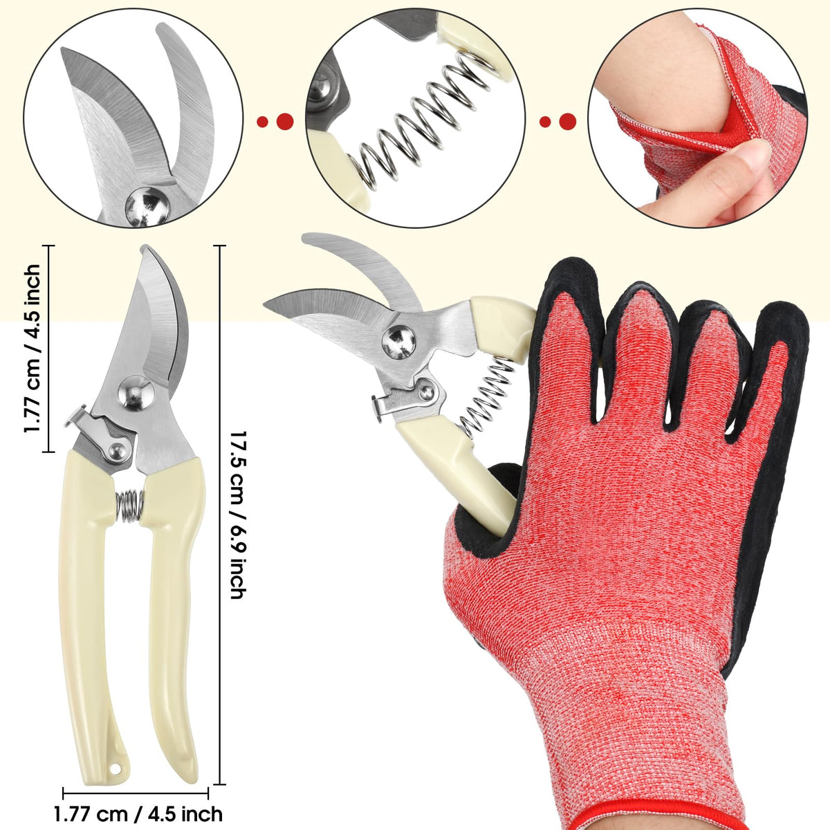 Willbond thorn remover pink helps protect fingers during bouquet prep.