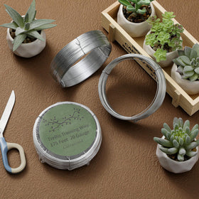 WILLBOND multi-functional plant wire supports trellises, clotheslines, or garden lights.