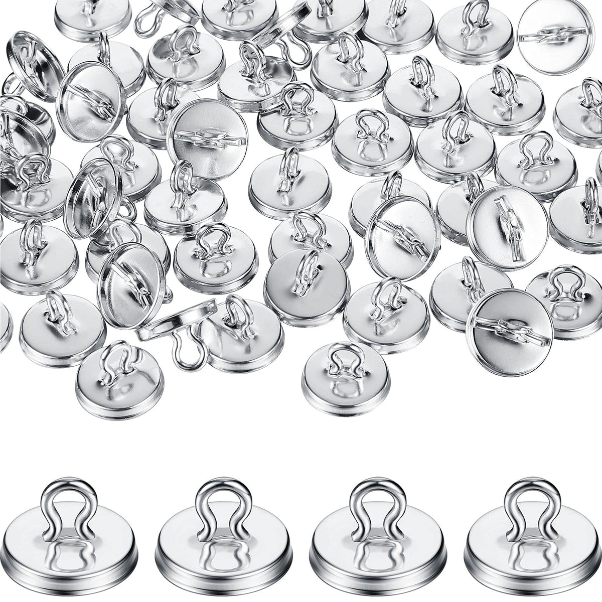 WILLBOND plant anchors 50-pcs close-up for trellis training and wall displays.
