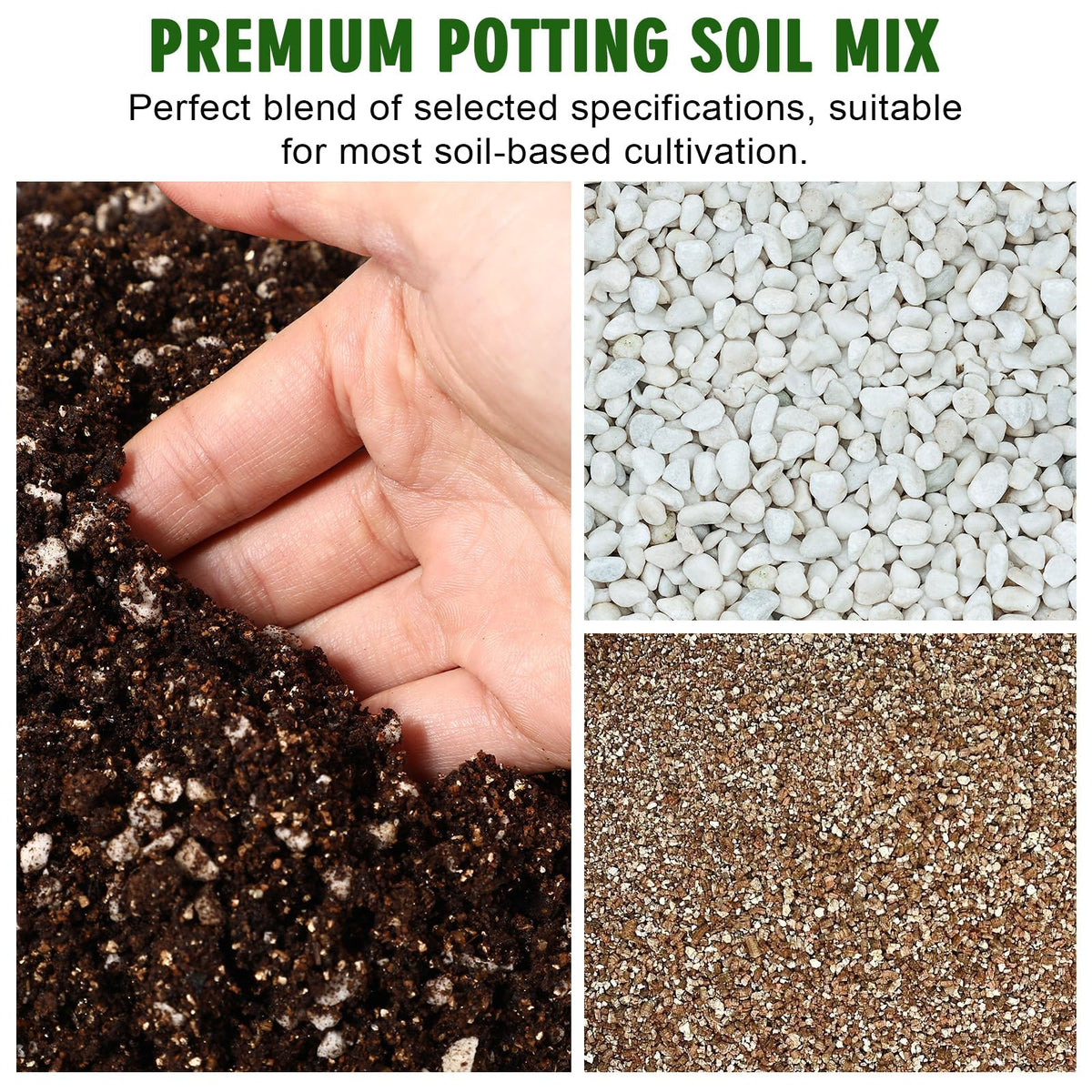 WILLBOND vermiculite enhances moisture distribution and nutrient retention