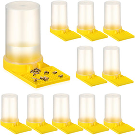 Willinglong bee water feeder, transparent body for easy water level checks.