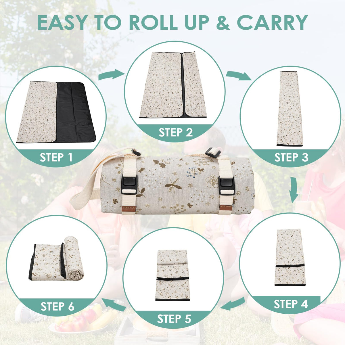 Willow Weave easy-clean fabric for quick maintenance after outdoor adventures.