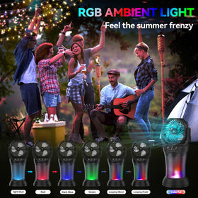 Wilody RGB ambient light creates mood while you stay cool