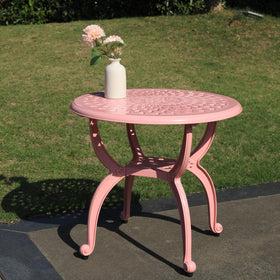 WILOUNGE easy-assembly outdoor table makes setup quick and tool-free.