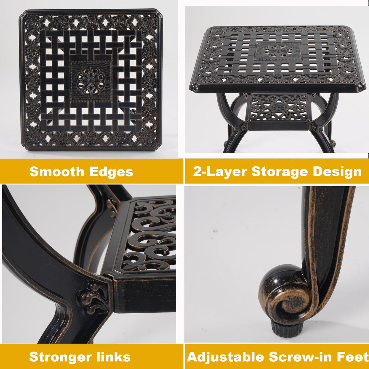 WILOUNGE sturdy legs for patio stability and even surfaces