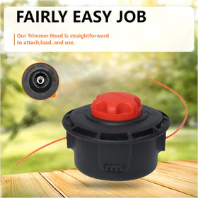 Wilsnsun trimmer head for Toro 51974-51975 ensures reliable performance