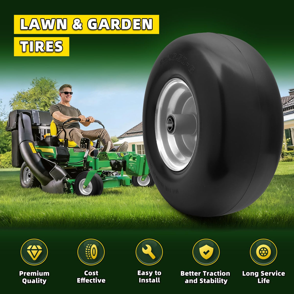 Wiltire compatible with Cub Cadet and Toro models for residential mowers.