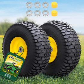 Wiltire front tire wheel assembly 15x6-00-6 2-pack ready to install