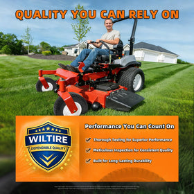 Not intended for highway use; ideal for lawns and garden tasks