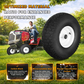 Wiltire pre-assembled tire-wheel simplifies replacement and installation.
