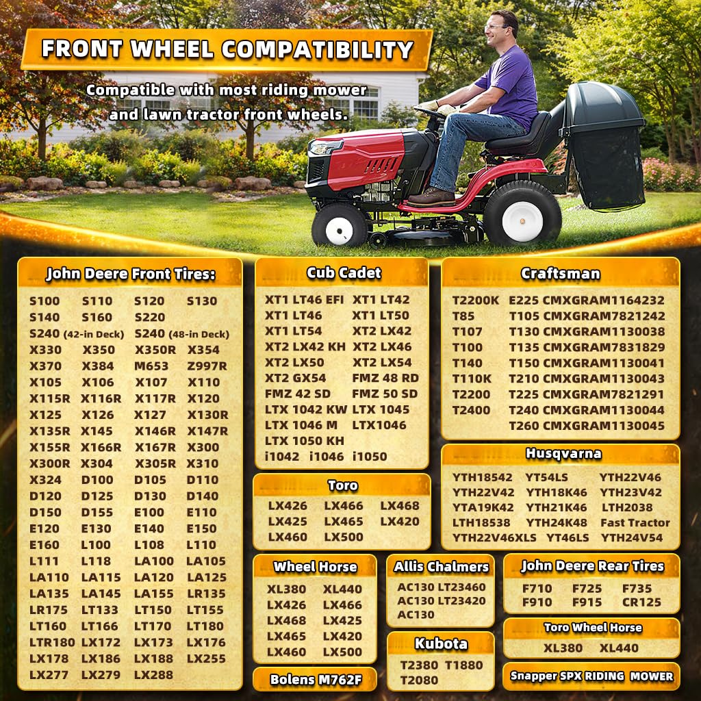 Wiltire ride-on mower comfort reduces vibration during long sessions.