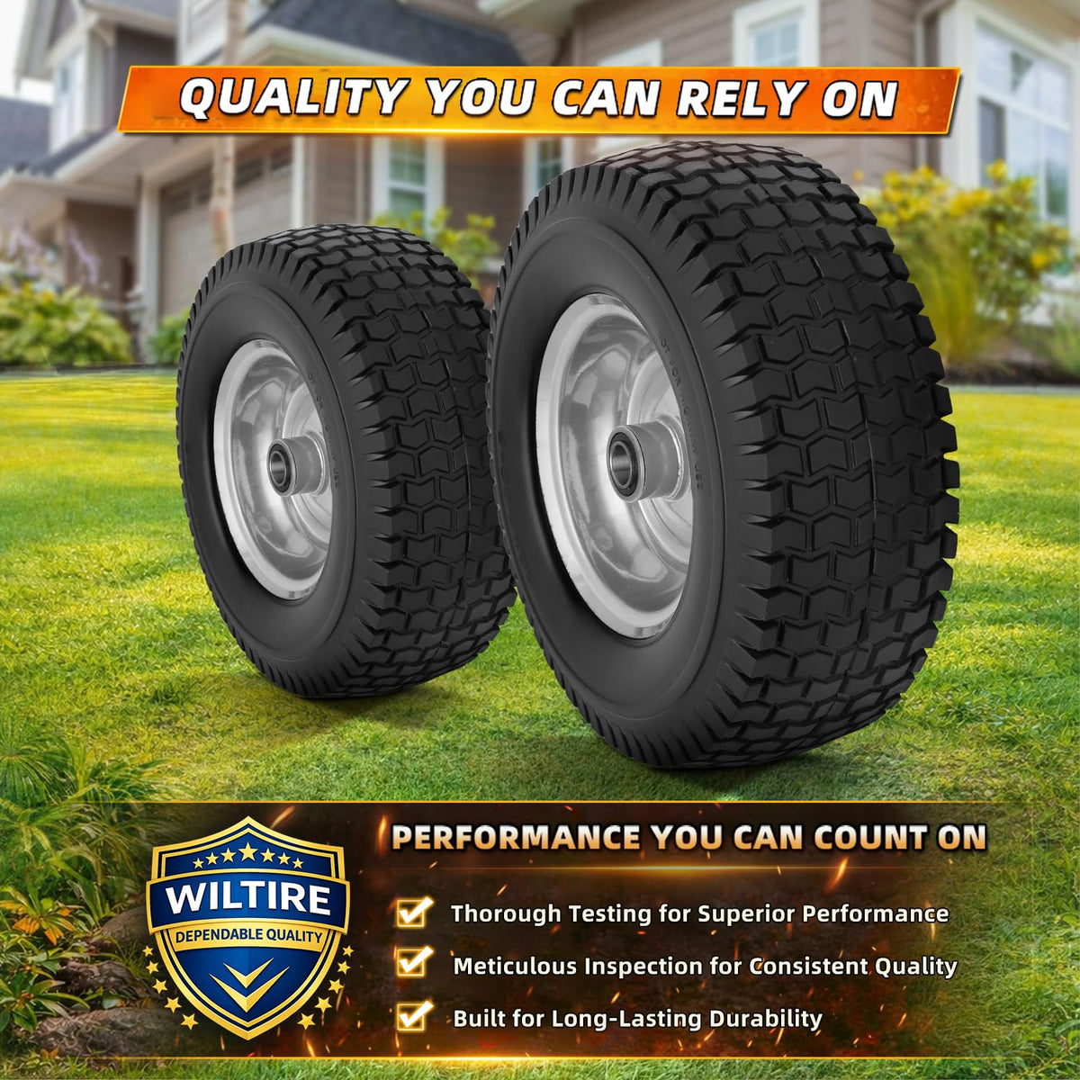 Wiltire two-pack ready-to-install units save time with pre-mounted bearings