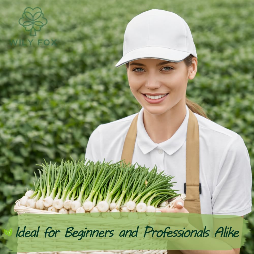 Wily Fox harvest-ready garlic braid from garden-grown crop enables fresh cooking options.