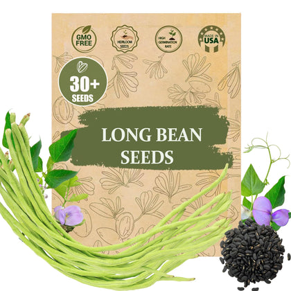 Wily Fox yard-long bean seeds package with high germination potential for thriving garden.
