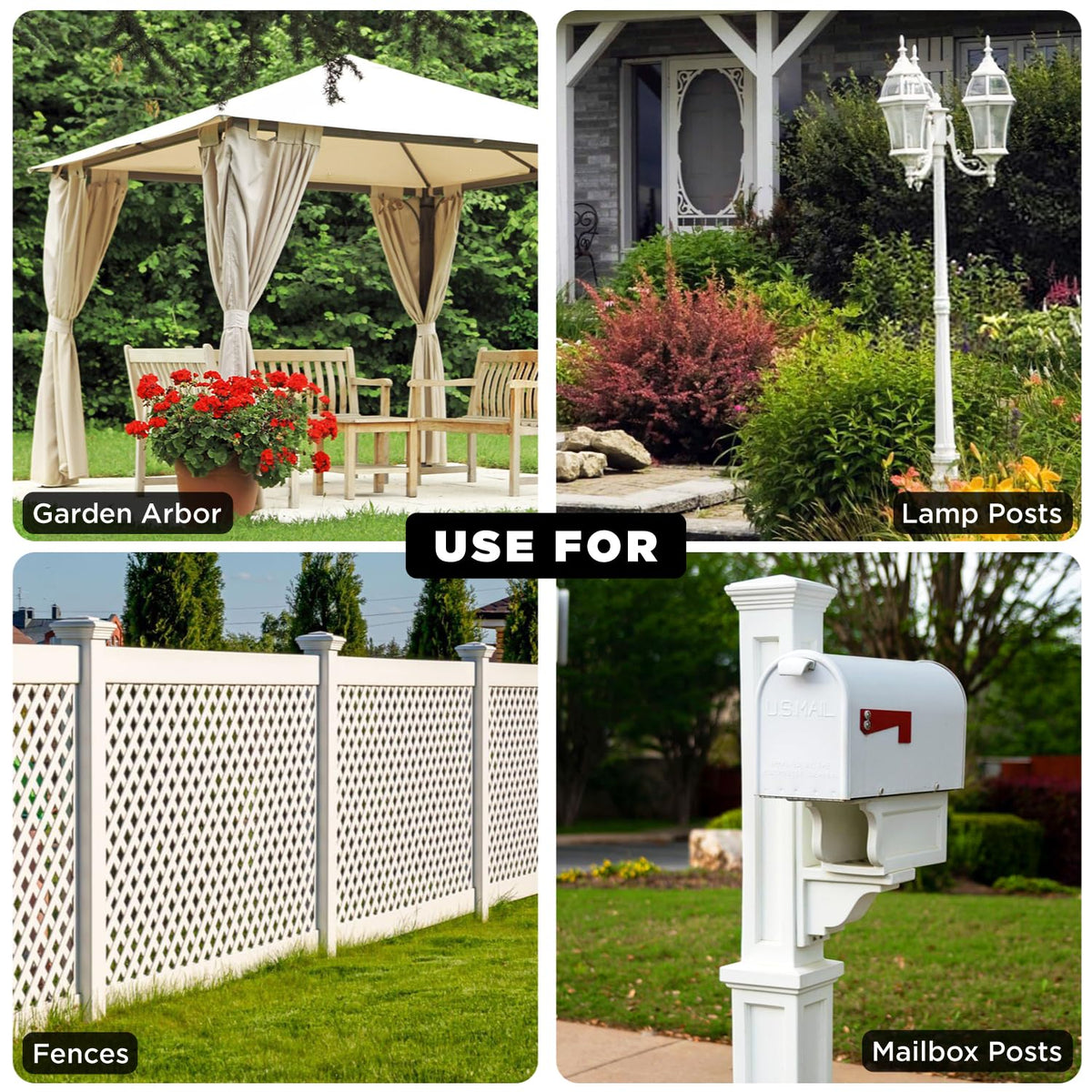 WIMART anchor suits decks, banners, and bird feeders setups.