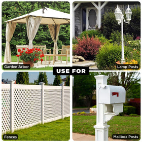 WIMART anchor suits decks, banners, and bird feeders setups.