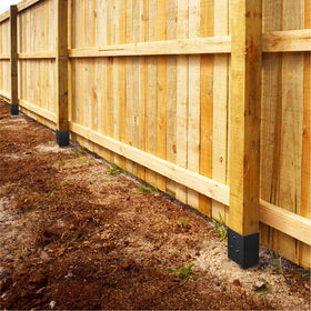 WIMART 36x4x4 anchor anchors firmly in wet soil.