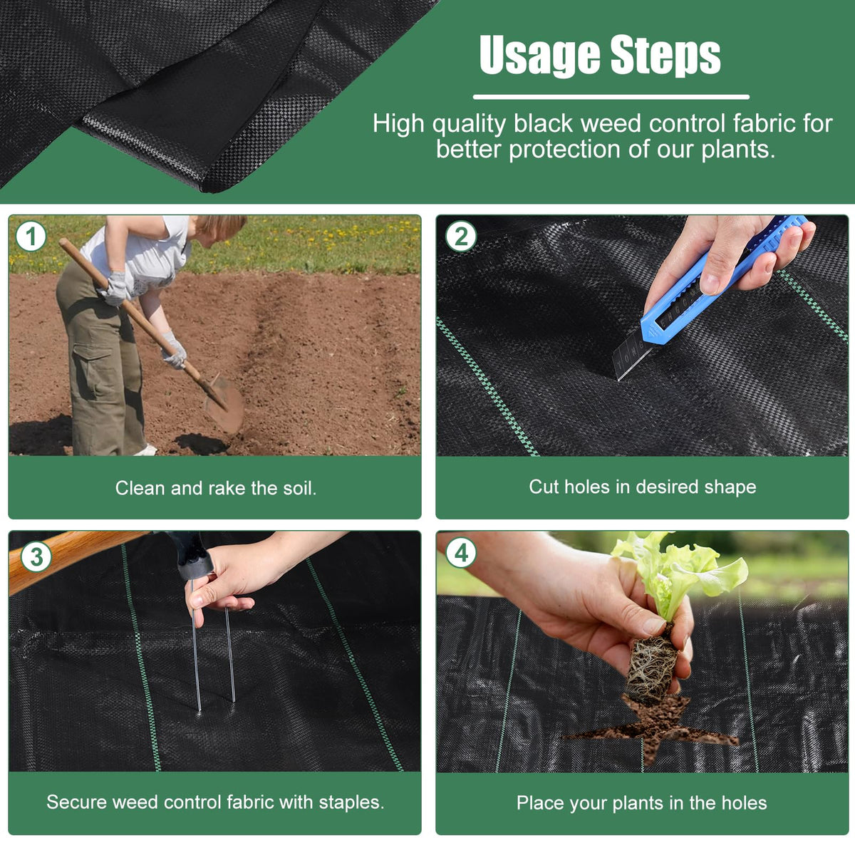 WiMas weed barrier on a gravel driveway keeps the surface weed free.
