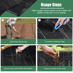 WiMas weed barrier on a gravel driveway keeps the surface weed free.