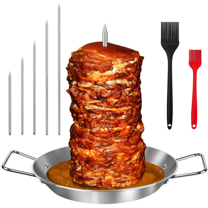 Windesk Al Pastor Skewer Stand with 5 spikes for even cooking