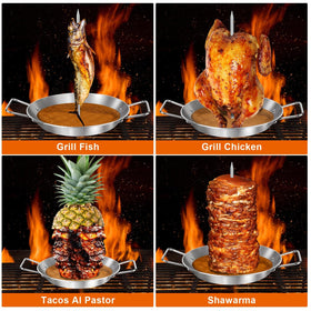 Windesk Stainless steel 304 skewers ensure durability and stability