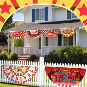 Windkream porch banner decor perfect for porches and doors during celebrations.