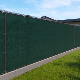 Windscreen4less customizable sizes fit diverse fence configurations