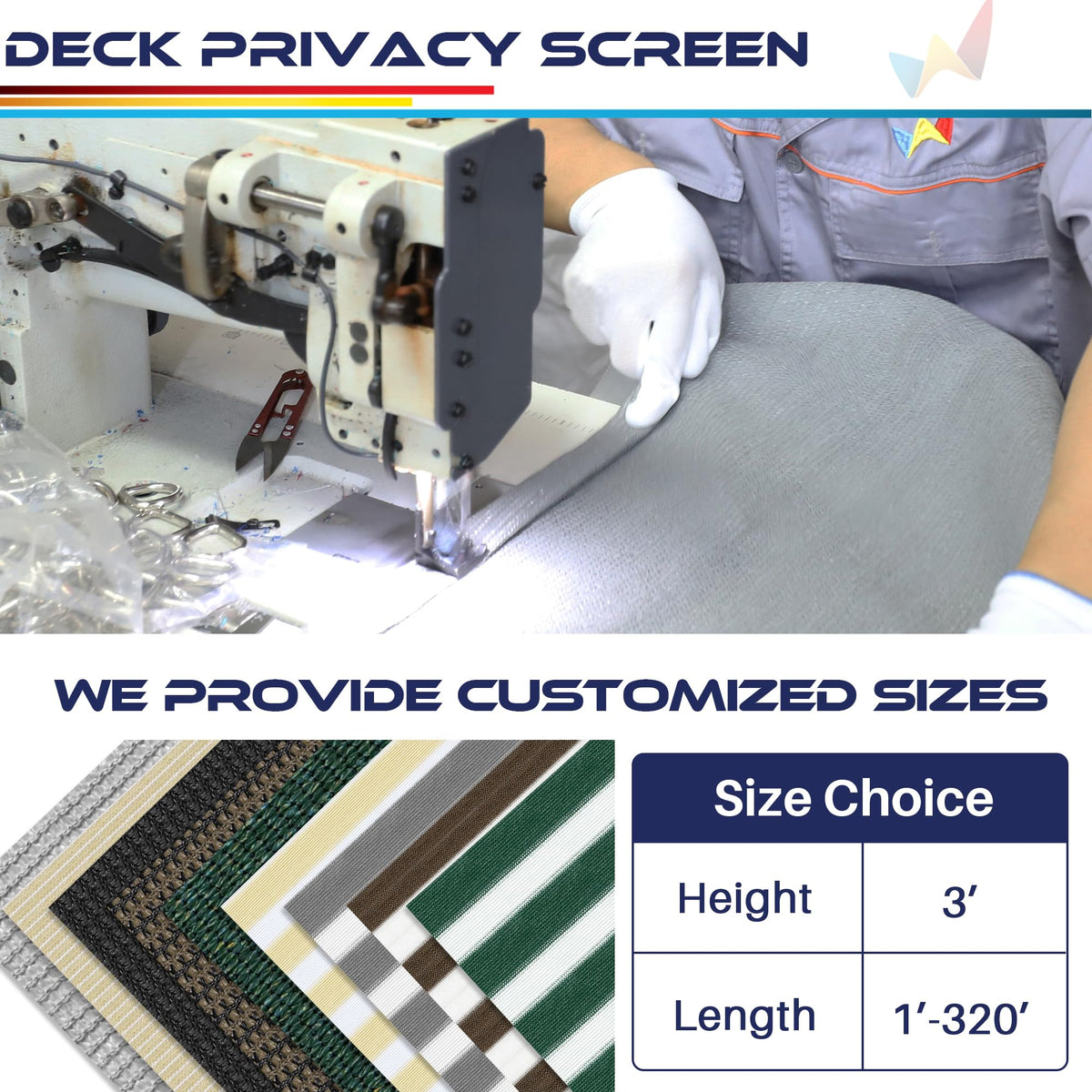 Windscreen4less porch privacy screen creates intimate outdoor spaces and reduces street noise.